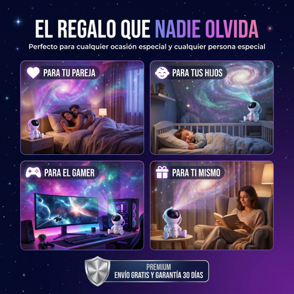 Proyector Astronauta Antiestrés